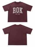 ROK Red Acid Washed